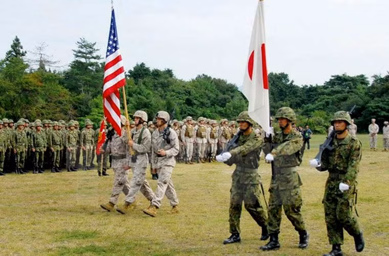 Nhật Bản lần đầu tiên góp mặt 40 sĩ quan cho thấy lực lượng quân sự nước này bắt đầu hiện diện tại châu Á - Thái Bình Dương kể từ sau Thế chiến thứ 2.