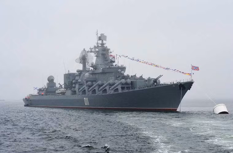 Tàu chiến lớn nhất Hạm đội Thái Bình Dương - tàu tuần dương tên lửa Varyag.