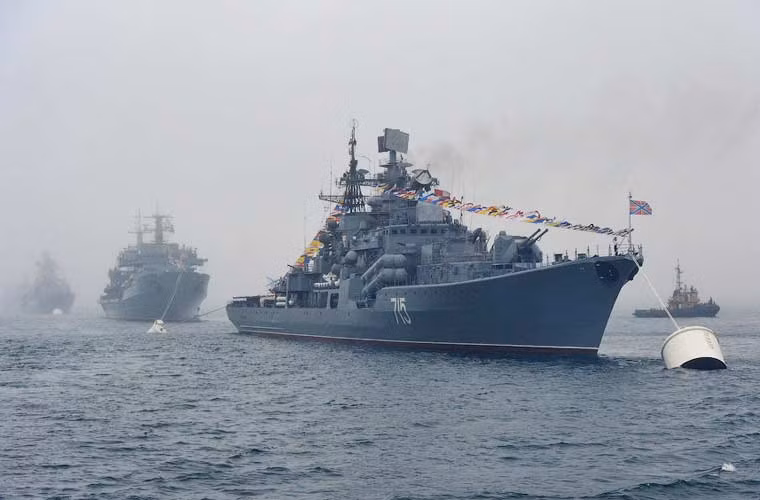 Một trong 5 tàu khu trục lớn nhất Hạm đội Thái Bình Dương - Bystryy 715 thuộc Project 956 Sovremenny.