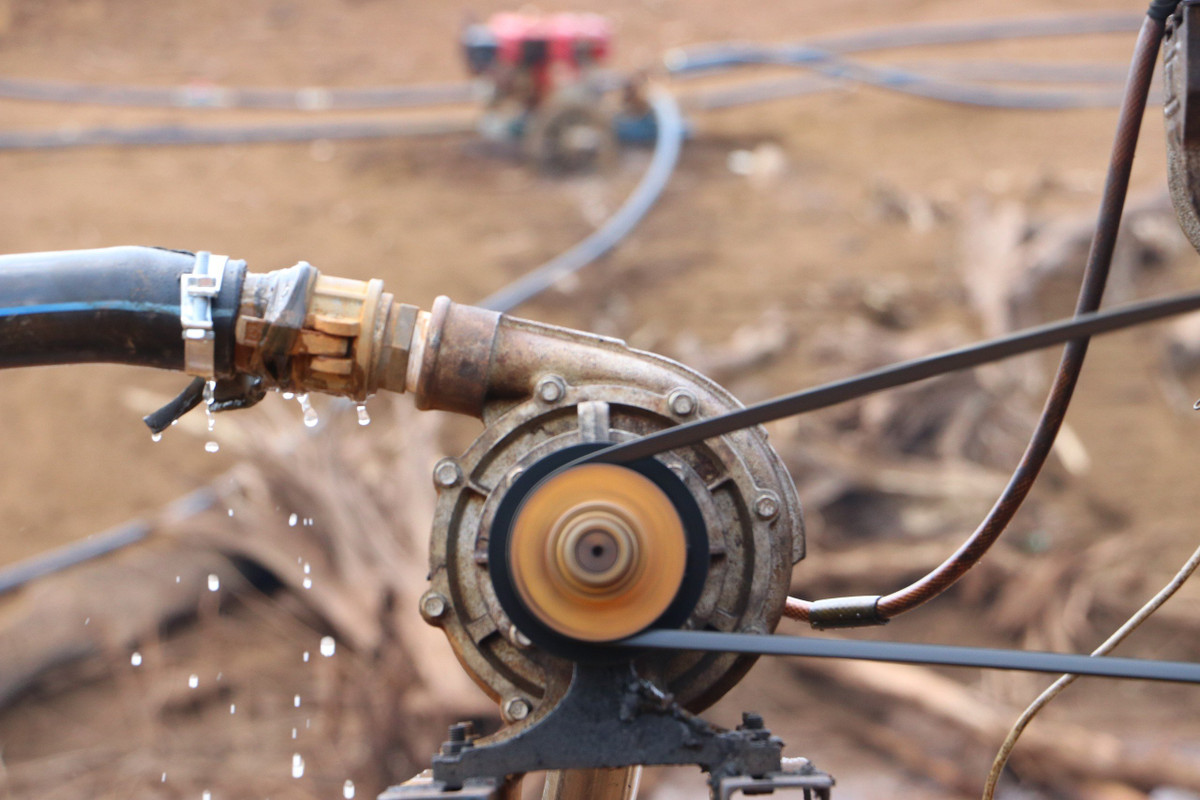 Những giọt nước quý như vàng giữa mùa khô hạn