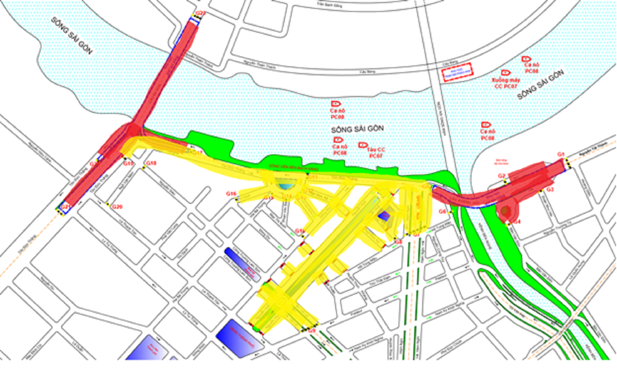 TP HCM: cấm xe 15 tuyến đường để bắn pháo hoa đêm 30/4 - Hình 2 TP HCM: cam xe 15 tuyen duong de ban phao hoa dem 30/4-Hinh-2