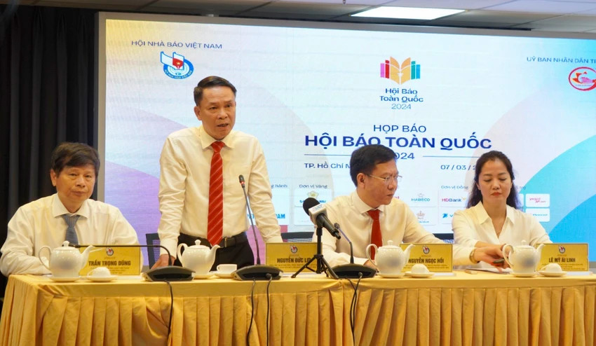 Hội Báo toàn quốc năm 2024 lần đầu được tổ chức ở TPHCM Hoi Bao toan quoc nam 2024 lan dau duoc to chuc o TPHCM