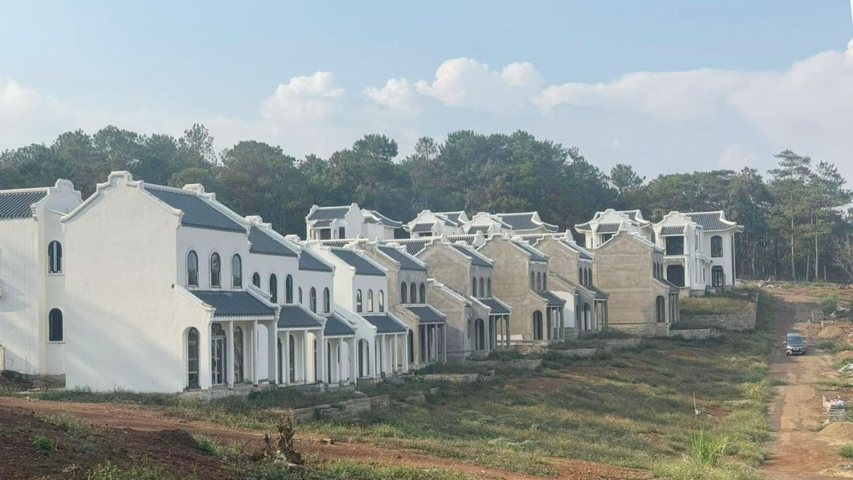 Sai phạm khiến chủ tịch UBND xã Lộc Thành (huyện Bảo Lâm, Lâm Đồng) bị tạm đình chỉ công tác là khu nhà liền kề với 22 căn biệt thự tọa lạc tại thôn 10A, xã Lộc Thành. 