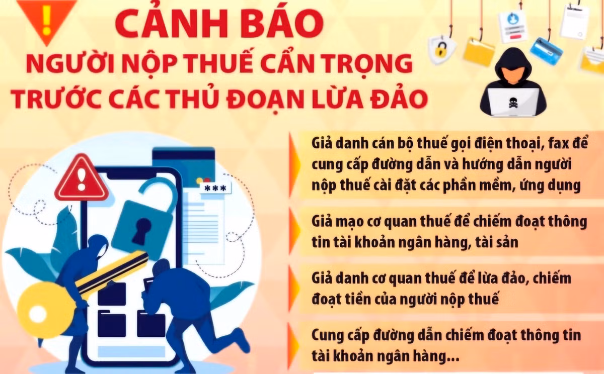 Cac thu doan gia danh can bo thue, co quan thue de lua dao