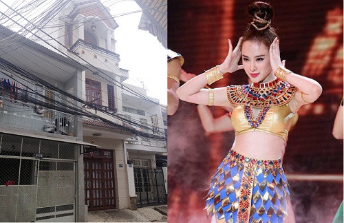  Angela Phương Trinh từng khoe nhà riêng là căn nhà ba tầng khang trang ở quận Gò Vấp, TP HCM.