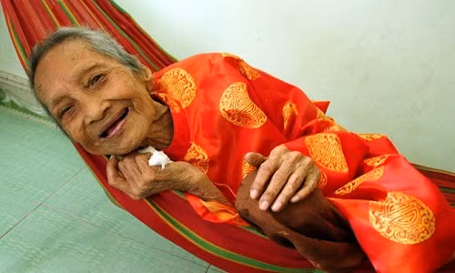 Mới đây, Hiệp hội Kỷ lục Thế giới (World Records Association – WRA) chính thức công bố: cụ bà Nguyễn Thị Trù (SN 1893, 122 tuổi), hiện sống tại ấp 5, xã Đa Phước, huyện Bình Chánh, TP HCM, là “Cụ bà cao tuổi nhất thế giới".