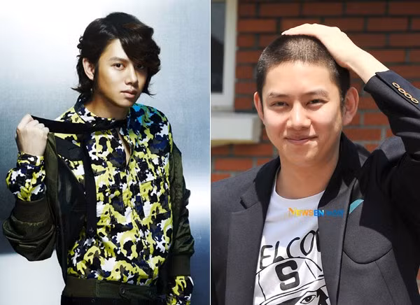 Heechul là một trong những nam ca sĩ có phong cách ấn tượng của Kpop. Nhiều fan đã tiếc nuối khi mỹ nam Super Junior phải cắt bỏ mái tóc dài trước khi đi lính.