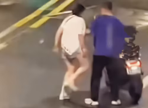 Ngoai tinh con chui nhau giua pho, cap doi e mat nhan chi trich