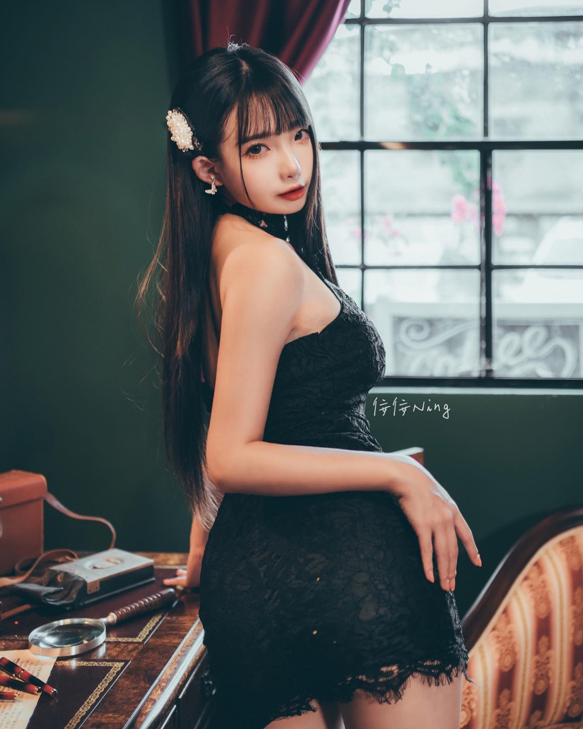 Trên trang cá nhân của Ninh Ninh tràn ngập những hình ảnh xinh đẹp quyến rũ của cô nàng.