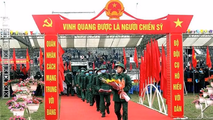 Khi nao giao nhan quan nghia vu quan su nam 2024?
