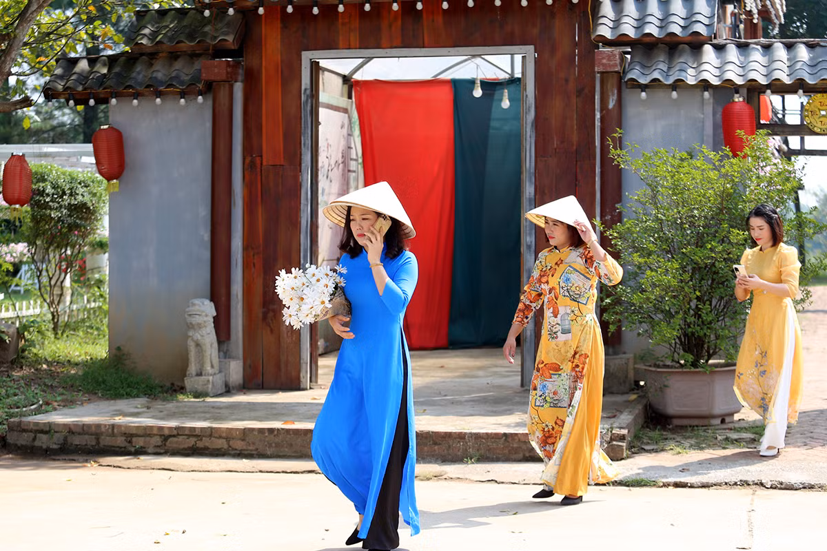 Cuc hoa mi dau mua dep nhu tien canh, chi em hao huc 'di san'-Hinh-10