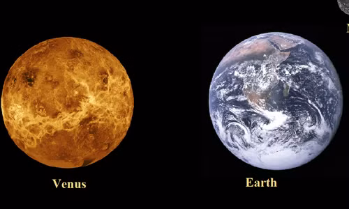 Tuy nhiên, trong quá trình tiến hóa và vận động phát triển, nước nhanh chóng bị bốc hơi bởi nhiệt độ bề mặt của sao Kim khá cao, trong khi tốc độ tự quay quá chậm. Tình trạng này khiến sao Kim trở thành một hành tinh khô hạn với nhiều đất đá, sa mạc trên bề mặt.