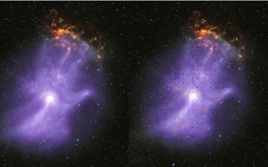 NASA đặt tên cho "bàn tay xương” là MSH 15-52. Theo lý giải của các chuyên gia NASA, MSH 15-52 thực chất là một "siêu tân tinh" (tức vụ nổ sao) được tạo ra cách đây 1.500 năm khi một ngôi sao khổng lồ đốt xong nhiên liệu nhiệt hạch ở lõi và sụp đổ.