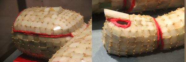 Do ngọc y được khoác lên thi hài người quá cố nên được cho là mang âm khí nặng. Nếu trộm mộ lấy ngọc y thì sẽ có thể gặp chuyện xui xẻo, rước họa vào thân.