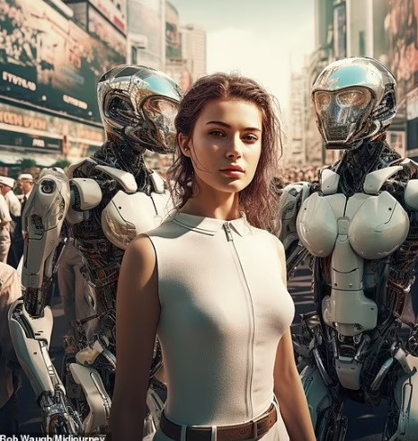 Theo dự đoán tương lai nhân loại năm 2100 của các chuyên gia, con người sẽ sống cùng với người máy. Khi ấy, "những người bạn kỹ thuật số" mang hình dáng giống con người có thể làm được nhiều việc như trò chuyện, vui chơi, đổ rác, giặt giũ, thậm chí đảm nhiệm những ca phẫu thuật não phức tạp.