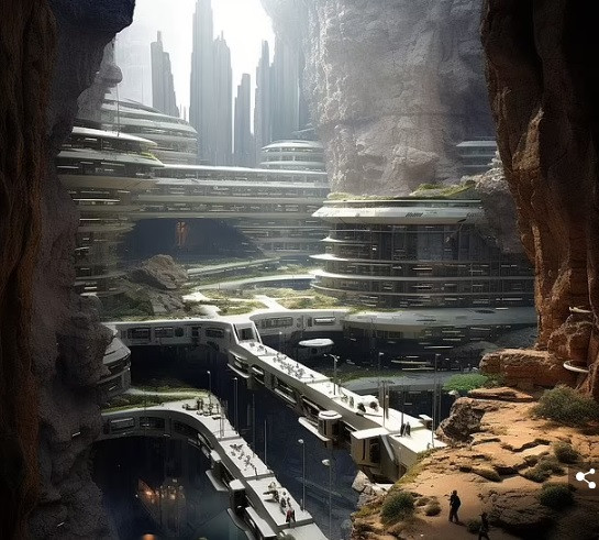 Bước sang năm 2100, các chuyên gia dự đoán người dân ở các thành phố lớn sẽ chuyển sống dưới lòng đất do không gian trên mặt đất không đáp ứng đủ nhu cầu ngày càng tăng của dân số.