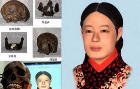 Năm 2000, các nhà khảo cổ khai quật một ngôi mộ thời Tây Hán và tìm được hài cốt của một phụ nữ thời Tây Hán. Thông qua các công nghệ hiện đại, các chuyên gia phục dựng chân dung, hé lộ bà có dung mạo kém xinh với trán cao và các đường nét trên gương mặt không thanh tú.