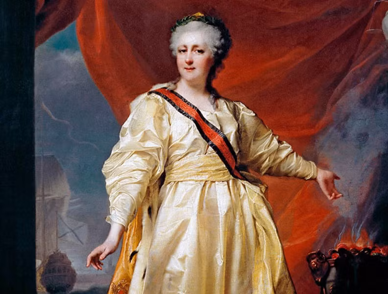 Catherine Đại đế là nữ hoàng quyền lực nổi tiếng trong lịch sử nước Nga. Bà trị vì nước Nga từ năm 1762 - 1796. Trong suốt thời gian cai trị nước Nga, bà đưa đất nước bước vào thời kỳ hưng thịnh, dân chúng có cuộc sống ấm no.