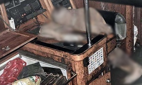 Vào ngày 26/2/2016, Christopher Rivas, 23 tuổi, một cư dân sống tại Barobo - thị trấn nhỏ nằm trên bờ biển phía Đông đảo Mindanao, Philippines đã cùng một số người dân đi đánh bắt cá ngoài khơi cách thành phố Barobo, tỉnh Surigeo del Sur 145 km. Khi ra giữa biển, họ phát hiện một du thuyền nhỏ trôi dạt trên biển. Theo đó, họ đã lên tàu kiểm tra và giật mình sợ hãi khi phát hiện xác ướp người đàn ông.