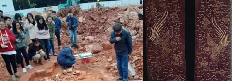 Trong quá trình cải tạo, mở rộng Đại học Giao thông Đông Trung Quốc ở tỉnh Giang Tây, các nhà khảo cổ bất ngờ tìm thấy một ngôi mộ cổ. Căn cứ vào các hiện vật, bao gồm văn bia, họ xác định chủ nhân ngôi mộ là Ngô thị - trắc phi của Ninh Tịnh vương Chu Thuật Quế. Theo đó, bà là cháu dâu Chu Nguyên Chương.