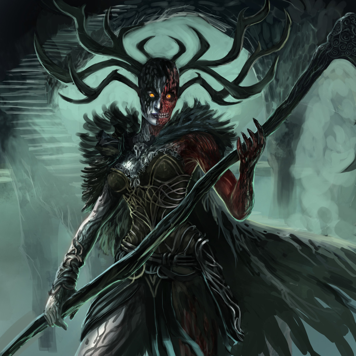 Nhờ cuốn này, tử thần Hel sẽ biết được người chết đã từng có cuộc sống như thế nào, đã phạm những tội gì... Từ đó, vị thần này sẽ phán xét linh hồn và quyết định họ sẽ phải làm những việc gì ở thế giới cõi âm.