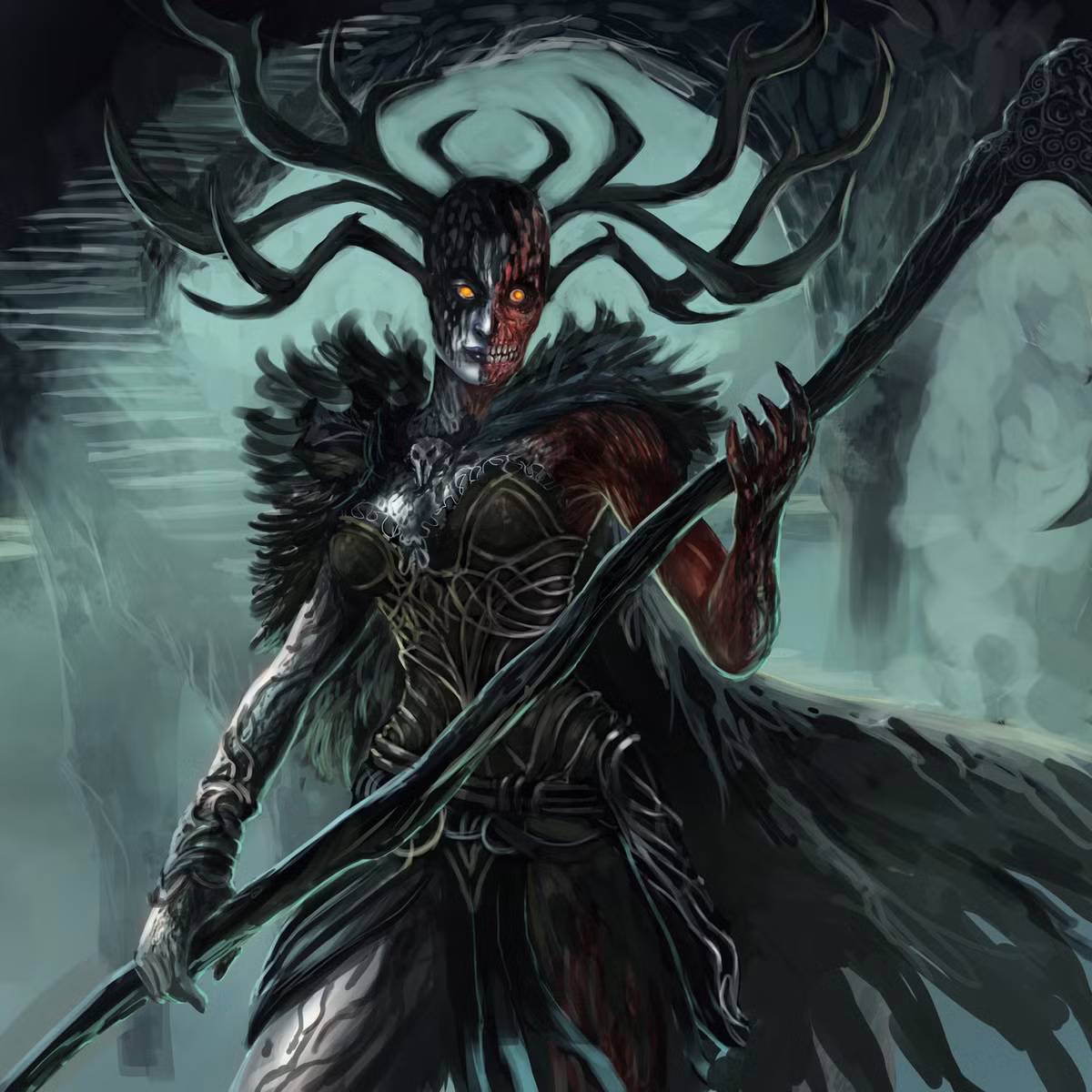 Nhờ cuốn này, tử thần Hel sẽ biết được người chết đã từng có cuộc sống như thế nào, đã phạm những tội gì... Từ đó, vị thần này sẽ phán xét linh hồn và quyết định họ sẽ phải làm những việc gì ở thế giới cõi âm.