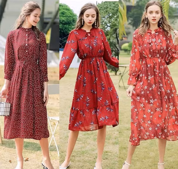 Đáng chú ý, bạn gái nên cân nhắc việc chọn váy hoa sặc sỡ. Màu sắc này rất kén da, phù hợp với người sở hữu làn da trắng lạnh. Trong khi đó, chị em có màu da vàng, đen nên tránh.