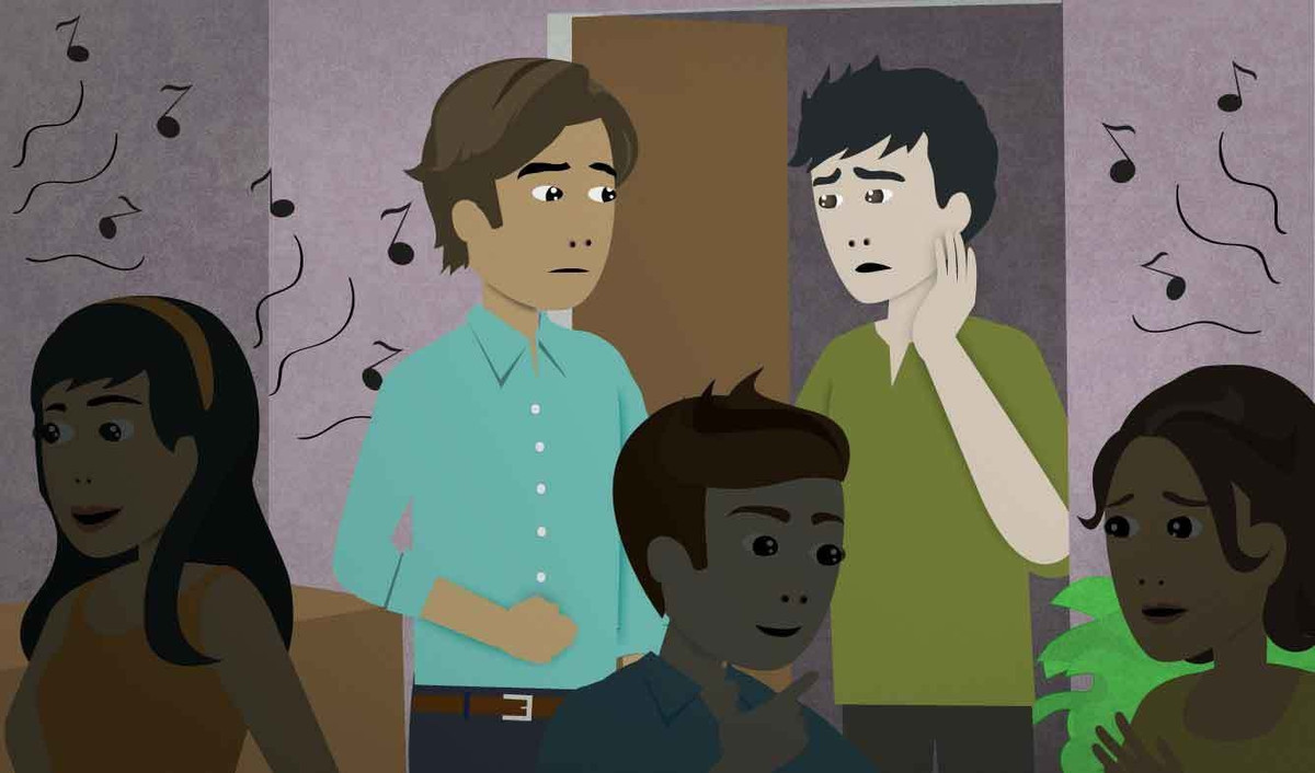 Ngoài ra, có thể nhiều nam giới không nhận thấy sự suy giảm thính lực tạm thời sau 30 tuổi vì họ bị ảnh hưởng bởi tiếng ồn trong cuộc sống hiện đại. Vì vậy, khi nghe nhạc hoặc xem TV, cố gắng không bật âm lượng quá lớn. (Ảnh: Internet)