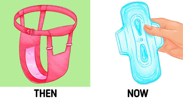 Sự ra đời của băng vệ sinh dùng 1 lần giúp “ngày đèn đỏ” của chị em dễ chịu hơn rất nhiều. Tuy vậy, so với loại băng vệ sinh hiện nay, băng vệ sinh thuở đầu không tiện dụng lắm. Quá trình sử dụng đai đeo, miếng lót có thể bị trượt về phía trước hoặc phía sau gây tràn dịch.