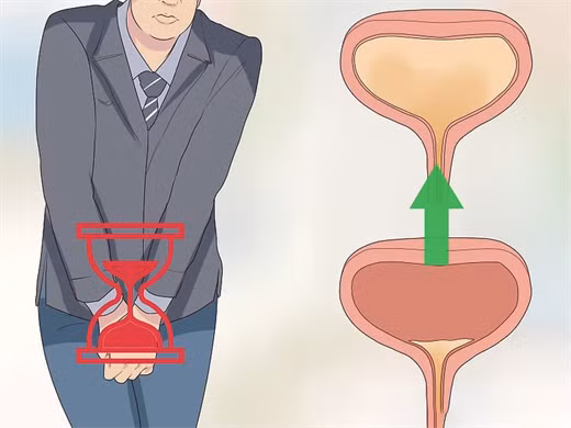 Nước tiểu chứa nhiều vi khuẩn, vi rút có hại. Bàng quang kết nối với hệ thống tiết niệu, bao gồm thận qua một ống dẫn. Nhịn tiểu lâu khiến những vi khuẩn này gây nhiễm trùng đường tiết niệu.