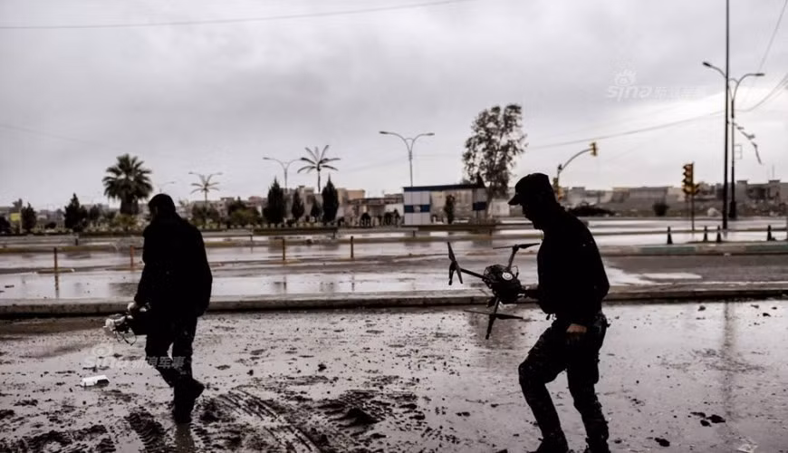 Do có hiệu quả quá cao nên dần dần, mọi lực lượng tham chiến trên chiến trường Trung Đông đều trang bị riêng cho mình những chiếc máy bay không người lái kiểu này. Nguồn ảnh: Sina.