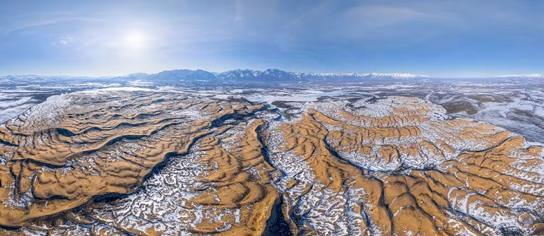 Được hình thành từ hơn 40.000 năm trước, khu vực này từng là biển trước khi trở thành sa mạc qua các thời kỳ địa chất khác nhau.