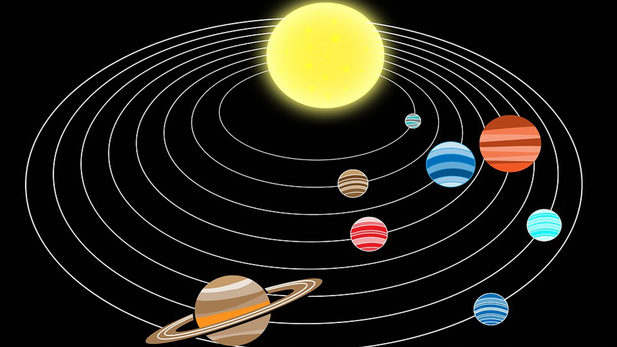 Điều này xảy ra bởi lý do rằng Hệ Mặt Trời của chúng ta phẳng như một đĩa nhạc than, với các hành tinh quay quanh các rãnh đĩa vậy. Khi nhìn từ Trái Đất, ta sẽ thấy chúng xếp thành một đường thẳng vắt ngang qua bầu trời.