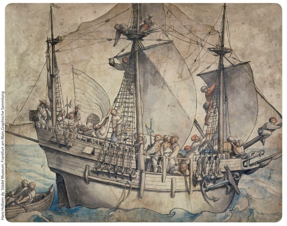 Gribshunden là tàu soái hạm của vua Hans Đan Mạch, người đã thoát khỏi tàu trước khi nó chìm.