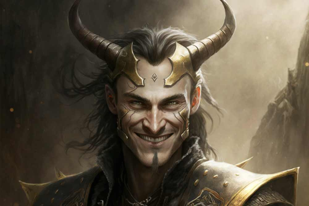 Tên Lokiceratops được dịch từ tiếng Anh là “Loki’s horned face” để tôn vinh thần Norse Loki với thanh gươm, người đã đeo một chiếc mũ có cặp sừng giống như cặp sừng lớn nhất của loài quái thú này khi xuất hiện trong các bộ phim của Marvel.