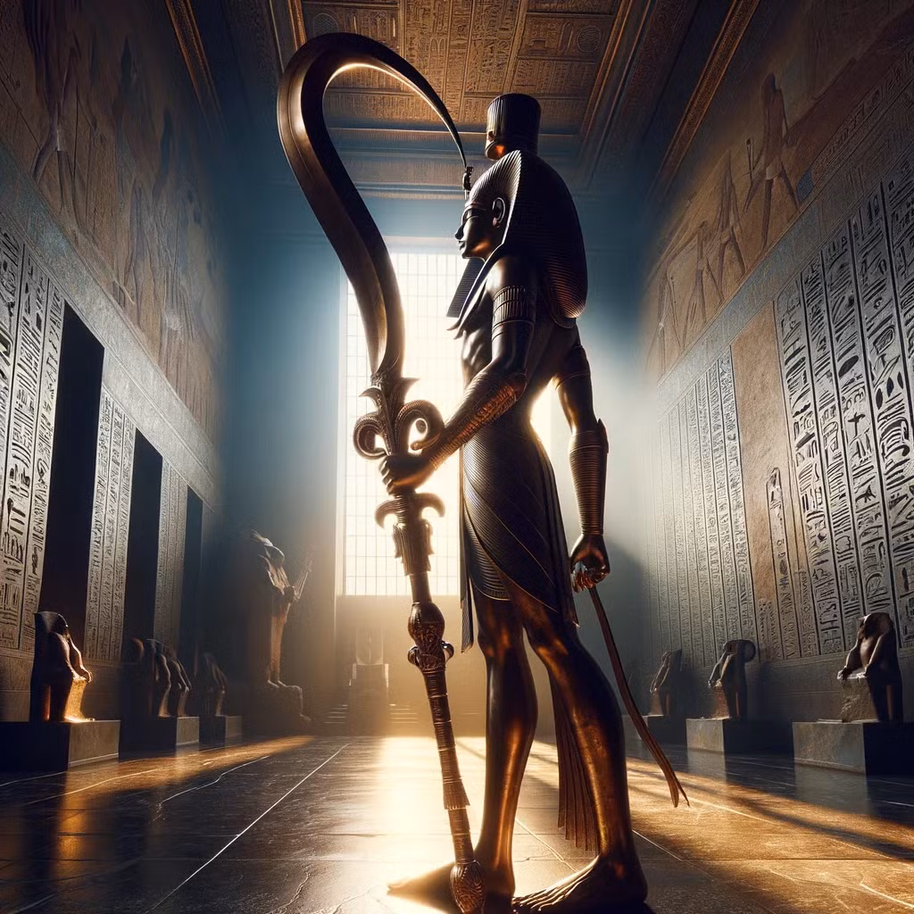 Khopesh dần bị đào thải do sự phát triển của công nghệ và các loại vũ khí mới, nhưng đã để lại ảnh hưởng đáng kể trong thiết kế vũ khí sau này, như các thanh kiếm lưỡi cong Ả Rập, Scimitar, và Damascus.