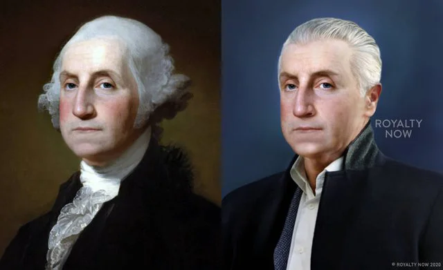 4. George Washington (1732–1799) là Tổng thống đầu tiên của Hoa Kỳ và là một trong những người sáng lập nước Mỹ. Ông được tôn vinh với danh hiệu “Người cha của đất nước”.