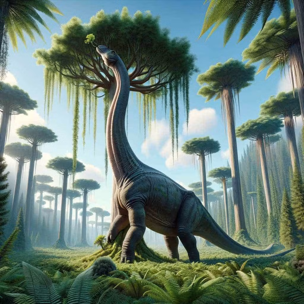 Khủng long cần lượng thức ăn khổng lồ mỗi ngày. Loài khủng long ăn cỏ như Diplodocus tiêu thụ khoảng 1 tấn thực vật mỗi ngày, dẫn đến nguy cơ cạn kiệt nguồn thực vật trên Trái đất. Khi thực vật không còn, sự sống trên Trái đất cũng bị đe dọa.