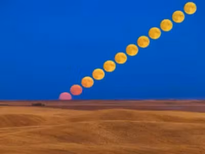 Hiện tượng này xảy ra do sự kết hợp giữa quỹ đạo của Mặt trăng và sự chuyển động của Trái đất. Mặt trăng không đi theo cùng đường với Mặt trời mà quỹ đạo của nó nghiêng 5,1 độ so với đường hoàng đạo - mặt phẳng mà các hành tinh quay quanh Mặt trời. Do đó, vị trí mọc và lặn của Mặt trăng trên đường chân trời thay đổi liên tục.