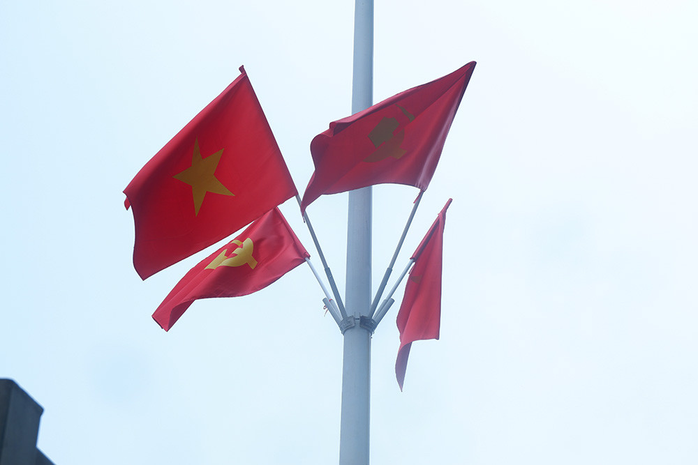 Tất cả được trang hoàng rực rỡ cờ, hoa, băng rôn, áp phích… chào mừng 75 năm Quốc khánh nước Cộng hòa xã hội chủ nghĩa Việt Nam (2/9/1945 - 2/9/2020).