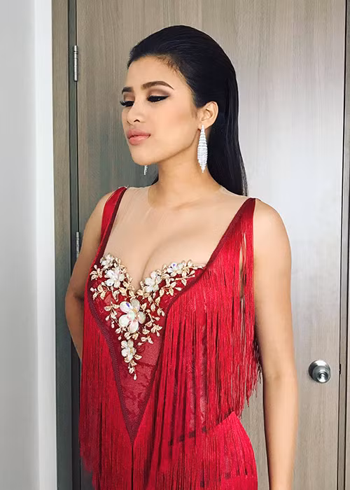 Có thể thấy, chỉ trong 2 năm nhưng Nguyễn Thị Thành liên tục vướng ồn ào khi tham gia các cuộc thi sắc đẹp. Ảnh: FBNV