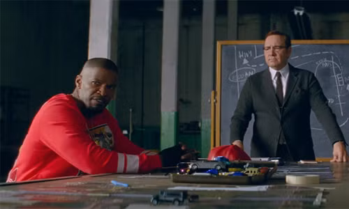 Tuong vang Oscar Kevin Spacey - Jamie Foxx “bat tay” dong phim hai