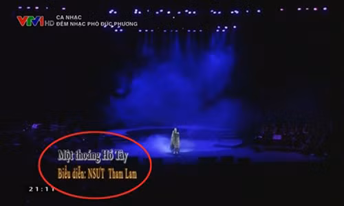 Thanh Lam len tieng khi bi VTV ghi nham la 