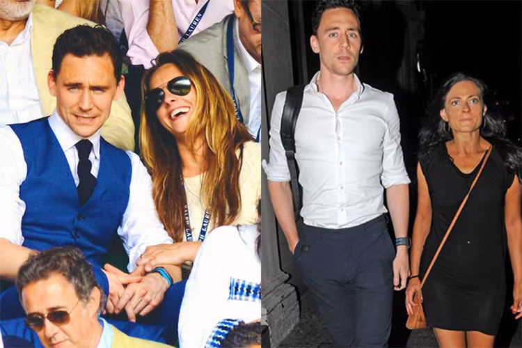 Tom Hiddleston còn được cho là từng yêu nữ diễn viên Lara Pulver và nữ tổng biên tập tạp chí Elle UK Jane Arthy (trái). (Ảnh: Dân Việt)