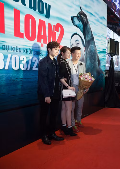 Chi Pu cũng không quên gửi lời chúc mừng đến đạo diễn Vũ Ngọc Đãng và diễn viên Lương Mạnh Hải.