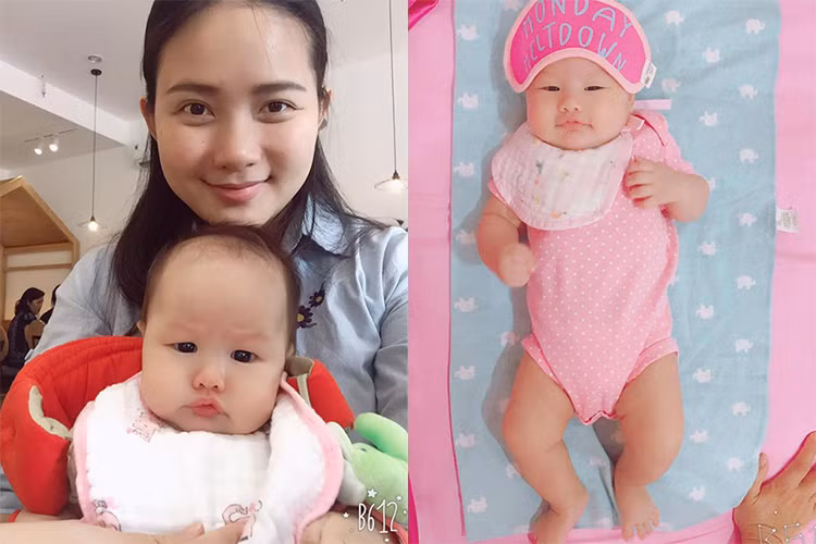 Người mẫu Phan Như Thảo lần đầu làm mẹ khi hạ sinh bé Bồ Câu vào ngày 2/11/2016. Cô nhóc là trái ngọt tình yêu của Phan Như Thảo và đại gia Đức An. Chắc chắn, năm nay, nữ người mẫu sẽ mừng ngày 8/3 ý nghĩa hơn. (Ảnh: FBNV) 