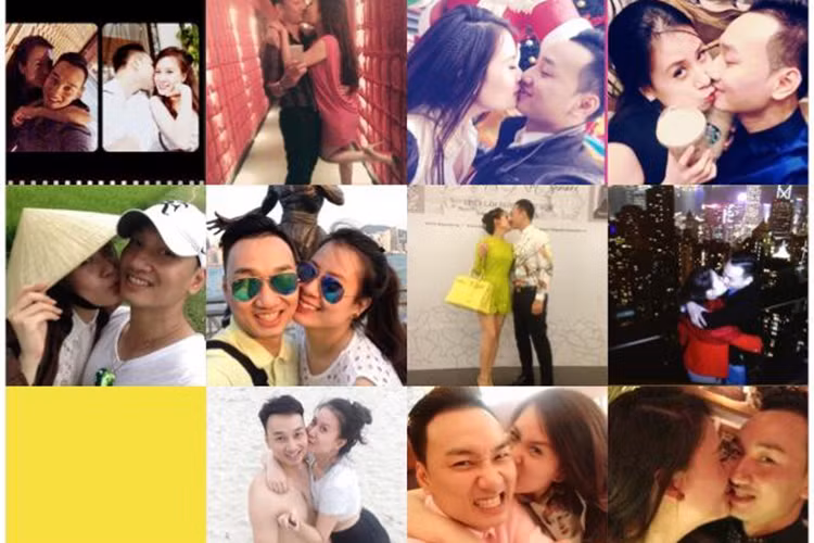 Trước những sóng gió, cặp đôi vẫn luôn nắm tay nhau không rời để viết nên cái kết đẹp cho chuyện tình kéo dài 4 năm. Ảnh: FBNV