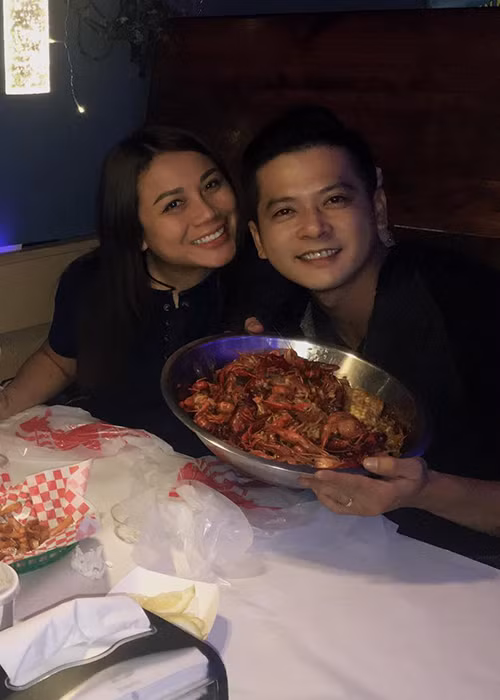 Vo chong Hoang Anh tinh tu o troi Tay sau dam cuoi-Hinh-8