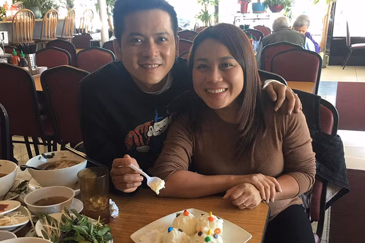 Vo chong Hoang Anh tinh tu o troi Tay sau dam cuoi-Hinh-7