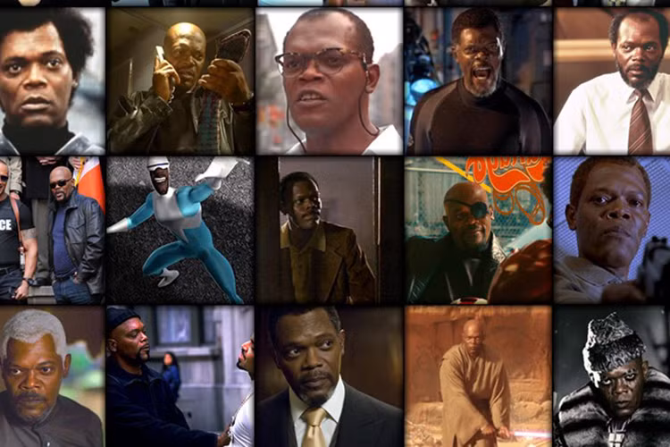 Với kinh nghiệm diễn xuất dày dặn cùng gương mặt đậm chất điện ảnh, dù đóng vai chính diện hay phản diện, Samuel L.Jackson đều ghi dấu ấn mạnh mẽ trong lòng khán giả. Ảnh: Sporcle